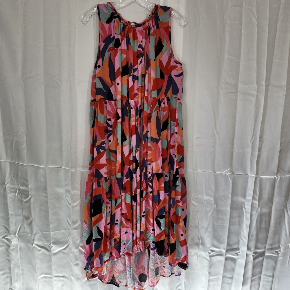 Label Of Love Size M/L Colorful Sleeveless Dress